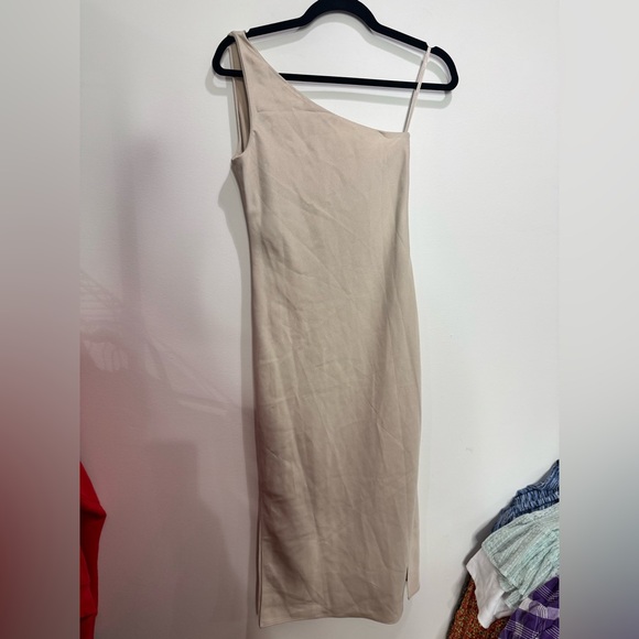 BHLDN Audrie Satin Dress Size 2 - Picture 8 of 9